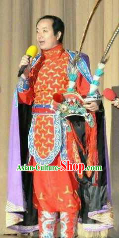 Chinese Beijing Opera Red Clothing Traditional Sichuan Opera Face Changing Costume for Men Chinese Beijing Opera Red Clothing Traditional Sichuan Opera Face Changing Costume for Men