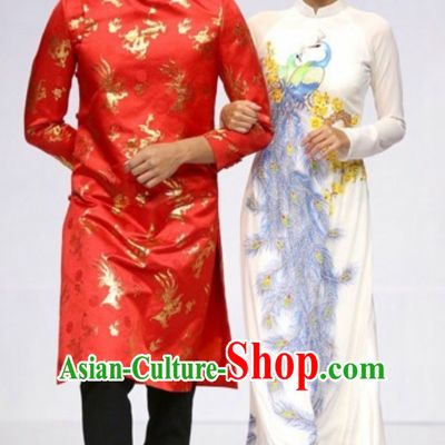 Top Traditional Vietnam Wedding Dresses Complete Set for Bride and Bridegroom