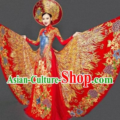 Top Traditional Vietnam Wedding Dresses Complete Set for Bride