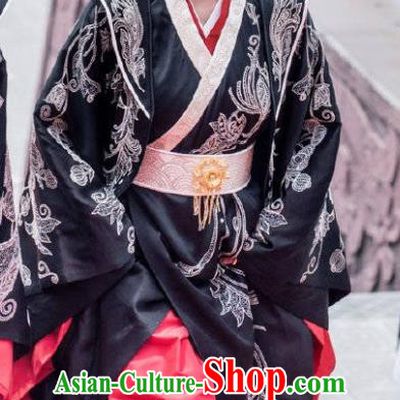 Chinese Drama Queen Hanfu Dress Ancient Sui Dynasty Imperial Empress Dugu Embroidered Costumes and Headpiece Complete Set
