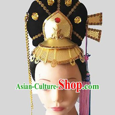 Chinese Traditional Classical Dance Hair Accessories Peri Dance Headwear for Women