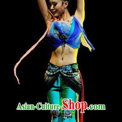 Chinese Traditional Classical Dance Clothing Flying Dance Stage Performance Costume for Women