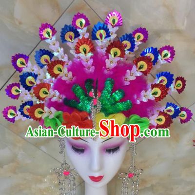 Chinese Traditional Beijing Opera Headwear Peking Opera Princess Hair Accessories for Women