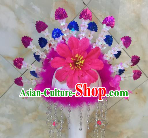 Chinese Traditional Beijing Opera Headwear Peking Opera Princess Hair Accessories for Women Chinese Traditional Beijing Opera Headwear Peking Opera Princess Hair Accessories for Women