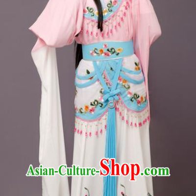 Chinese Traditional Beijing Opera Hua Dan Costume Peking Opera Princess Pink Dress for Women