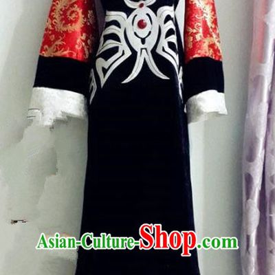 Chinese Traditional Cosplay Presbyter Knight Costume Ancient Swordsman Hanfu Clothing for Men