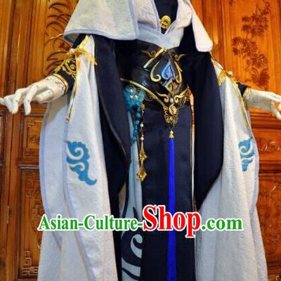 Chinese Traditional Cosplay Heroine Costume Ancient Martial Arts Lady Swordswoman Dress for Women