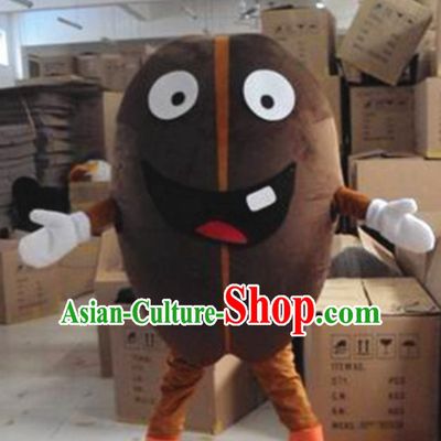 Custom Made Mascot Walking Coffee Beans