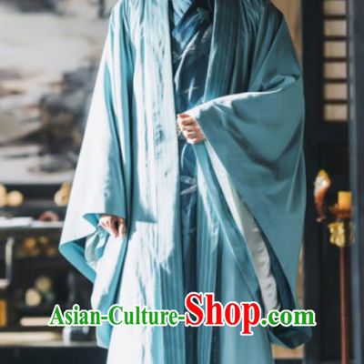 Chinese Ancient Drama Tang Dynasty Nobility Childe Prince Embroidered Replica Costume for Men
