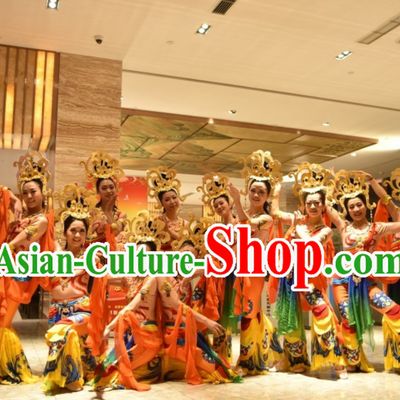 Ancient Classical White Tara Deity Costume and Accessories Complete Set