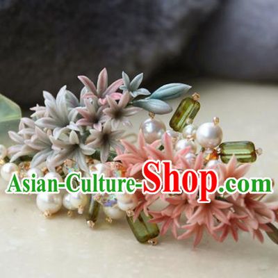 Traditional Chinese Hanfu Hair Accessories Ancient Princess Hyacinth Hair Comb for Women