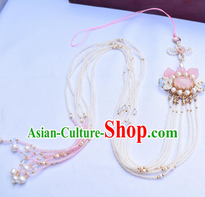 Handmade Chinese Ancient Princess Tassel Pendant Traditional Hanfu Waist Accessories for Women Handmade Chinese Ancient Princess Tassel Pendant Traditional Hanfu Waist Accessories for Women
