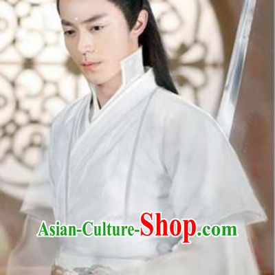 Chinese Ancient Style Long Wig for Men