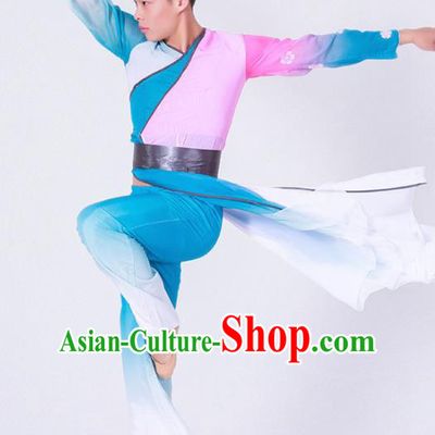 Chinese Traditional Stage Performance Costume Classical Dance Clothing for Men