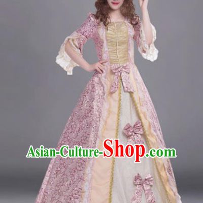 Top Grade European Traditional Court Dress Modern Dance England Queen Costume for Women