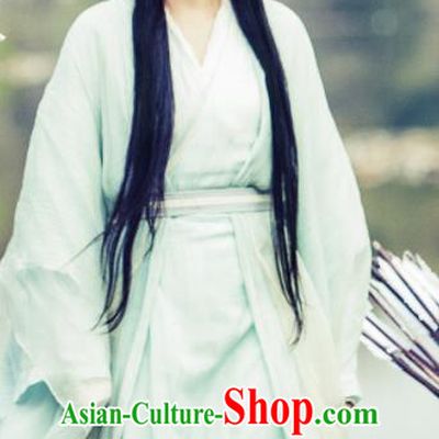 Chinese Ancient Yuan Dynasty Swordswoman Ji Xiaofu Relying on Heaven to Slaughter Dragons Hanfu Dress for Women