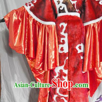 Traditional Chinese Han Dynasty Wedding Red Hanfu Dress Ancient Swordswoman Embroidered Costume for Women