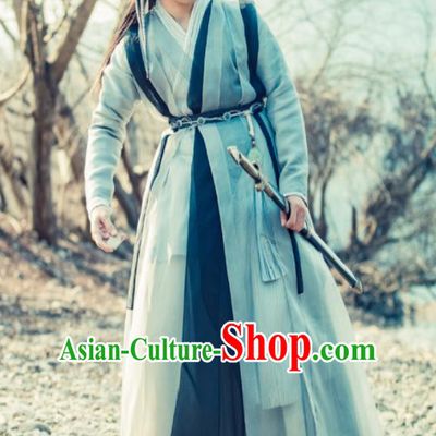 Heavenly Sword Dragon Slaying Saber Chinese Drama Ancient Swordsman Song Qingshu Historical Costume for Men