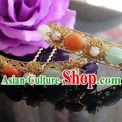 Chinese Handmade Hanfu Hair Clip Hairpins Traditional Ancient Princess Hair Accessories for Women