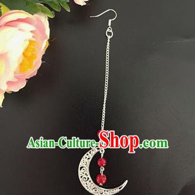 Chinese Handmade Hanfu Eyebrows Pendant Traditional Ancient Princess Hair Accessories for Women
