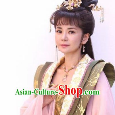 Handmade Chinese Traditional Hanfu Hairpins Tassel Step Shake Ancient Ming Dynasty Princess Hair Accessories for Women