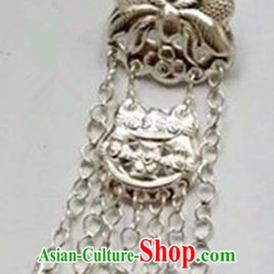 Chinese Handmade Hanfu Palace Hairpins Tassel Eyebrows Pendant Traditional Ancient Princess Hair Accessories for Women