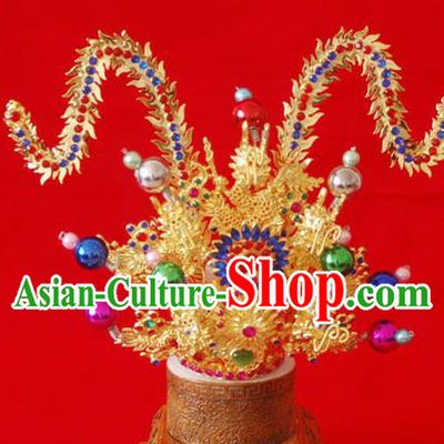 Handmade Chinese Traditional Hair Accessories Ancient Prince Swordsman Hairdo Crown for Men