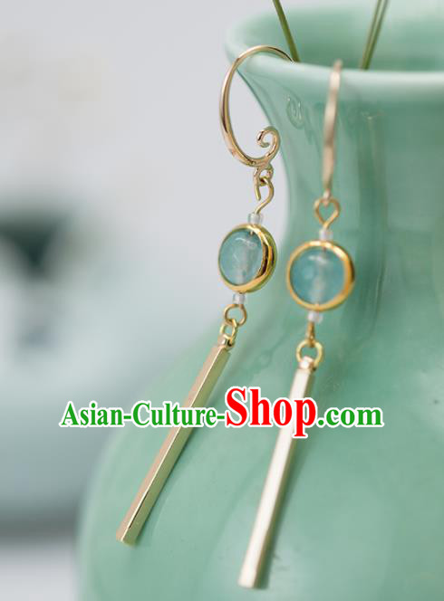Handmade Chinese Classical Hanfu Earrings Ancient Palace Ear Accessories for Women Handmade Chinese Classical Hanfu Earrings Ancient Palace Ear Accessories for Women