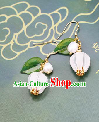 Handmade Chinese Classical Earrings Ancient Palace Hanfu Ear Accessories for Women Handmade Chinese Classical Earrings Ancient Palace Hanfu Ear Accessories for Women