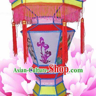 Handmade Chinese Painting Palace Lanterns Traditional Lantern Ancient Ceiling Lamp