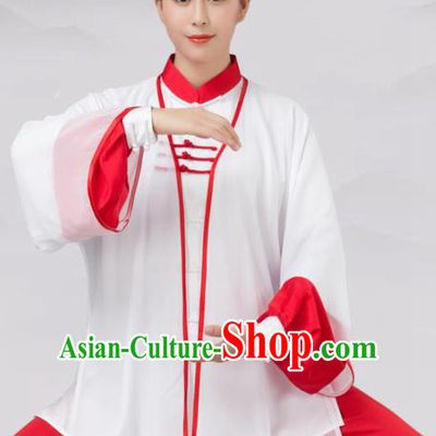 Traditional Chinese Martial Arts Costume Tai Ji Kung Fu Competition Clothing for Women