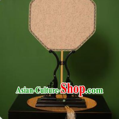 Chinese Traditional Handmade Kesi Silk Fans Classical Palace Fans for Women