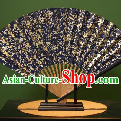 Chinese Traditional Handmade Xuan Paper Fans Classical Folding Fans for Men