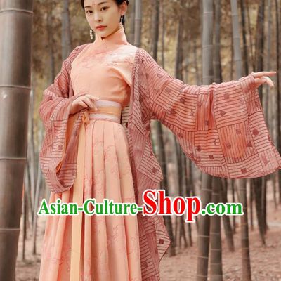 Chinese Ancient Nobility Lady Hanfu Dress Han Dynasty Imperial Consort Historical Costume for Women