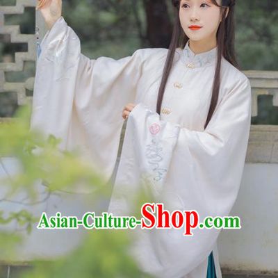 Chinese Ancient Court Lady Embroidered Hanfu Dress Ming Dynasty Princess Historical Costume for Women