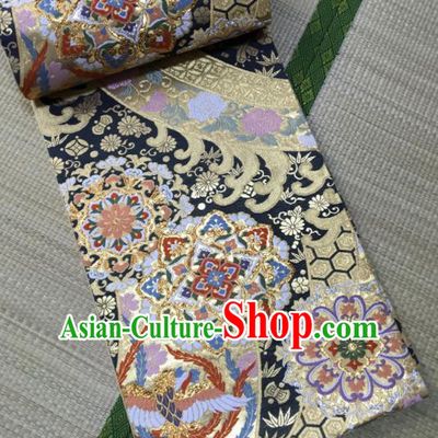 Japanese Traditional Kimono Embroidered Silk Belts Asian Handmade Japan Geisha Yukata Waistband for Women