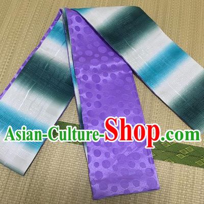 Japanese Traditional Yukata Brocade Belts Asian Handmade Japan Geisha Kimono Waistband for Women