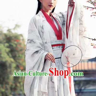 Ancient Chinese Court Princess Historical Costume Traditional Jin Dynasty Palace Lady Hanfu Dress for Women