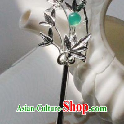 Traditional Chinese Ancient Bamboo Hair Clip Princess Hairpins Handmade Hanfu Hair Accessories for Women