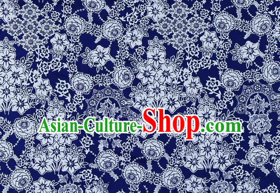 Chinese Classical Tulip Pattern Brocade Cheongsam Silk Fabric Chinese Traditional Satin Fabric Material Chinese Classical Tulip Pattern Brocade Cheongsam Silk Fabric Chinese Traditional Satin Fabric Material