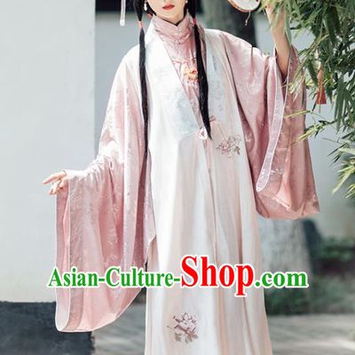 Chinese Ancient Drama Ming Dynasty Nobility Lady Xue Baochai Hanfu Dress Traditional Dream of the Red Chamber Historical Costume for Women