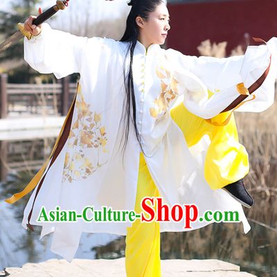 Top Chinese Traditional Competition Championship Tai Chi Taiji Kung Fu Wing Chun Kungfu Tai Ji Master Suit Clothing 3 Pieces Complete Set