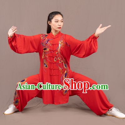 Top Chinese Traditional Competition Championship Professional Tai Chi Uniforms Taiji Kung Fu Wing Chun Kungfu Tai Ji Sword Gong Fu Master Clothing Suits Clothes Complete Set for Women