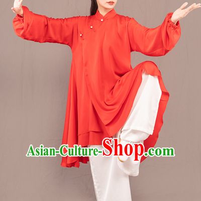 Top Chinese Traditional Competition Championship Professional Tai Chi Uniforms Taiji Kung Fu Wing Chun Kungfu Tai Ji Sword Gong Fu Master Clothing Suits Clothes Complete Set