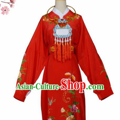 Handmade Chinese Beijing Opera Niche Costume Peking Opera Scholar Jia Baoyu Red Clothing for Men