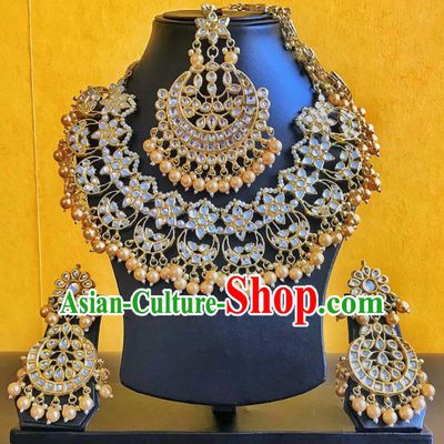 South Asian India Traditional Jewelry Accessories Asia Indian Bollywood Headwear for Women