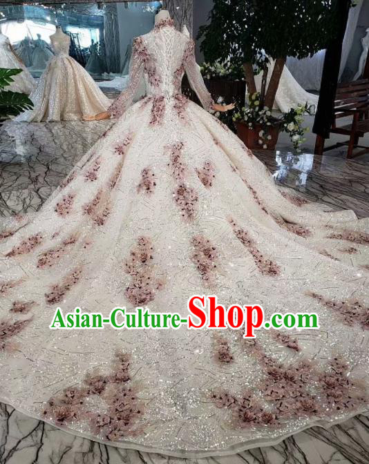 Handmade Customize Princess Wedding Mullet Dress Court Bride Embroidered Costume for Women Handmade Customize Princess Wedding Mullet Dress Court Bride Embroidered Costume for Women