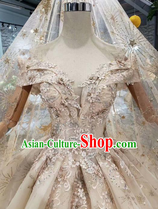 Handmade Customize Wedding Princess Embroidered Mullet Dress Court Bride Costume for Women Handmade Customize Wedding Princess Embroidered Mullet Dress Court Bride Costume for Women