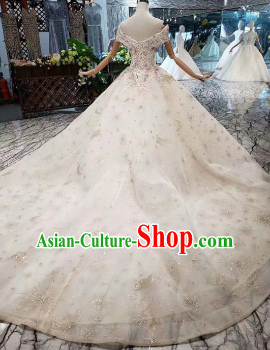Handmade Customize Wedding Princess Embroidered Mullet Dress Court Bride Costume for Women Handmade Customize Wedding Princess Embroidered Mullet Dress Court Bride Costume for Women