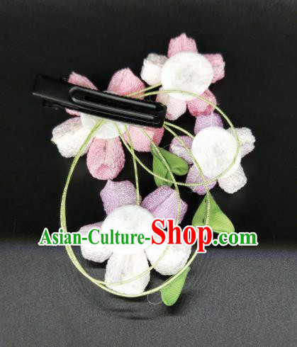 Traditional Japanese Kimono Hair Accessories Japan Geisha Sakura Hair Claw for Women Traditional Japanese Kimono Hair Accessories Japan Geisha Sakura Hair Claw for Women